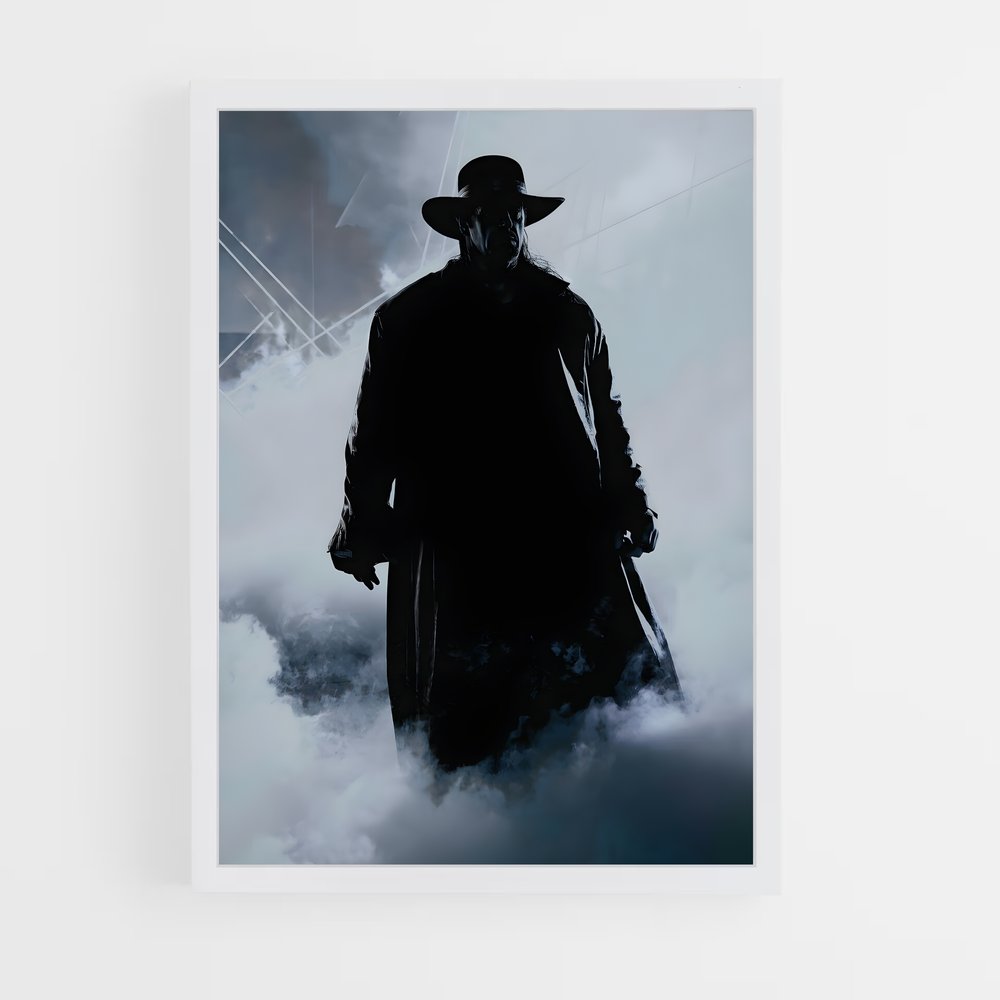 the-undertaker-5 cadre Blanc