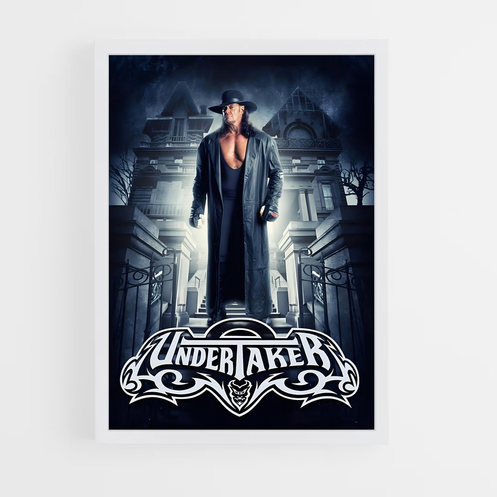 the-undertaker-6 cadre Blanc