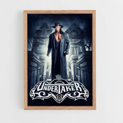 the-undertaker-6 cadre Bois clair