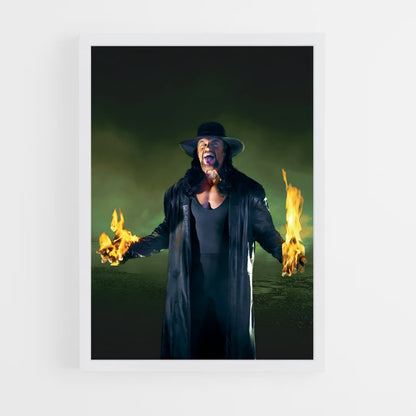 the-undertaker-7 cadre Blanc