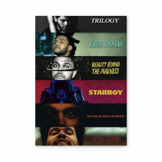 Weekend First Album The Weeknd Posters – Aesthetic Posters