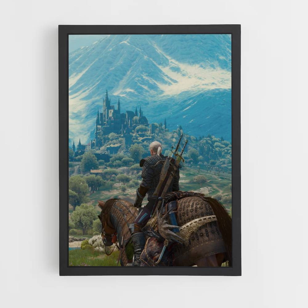 Poster Landscape Geralt of Rivia