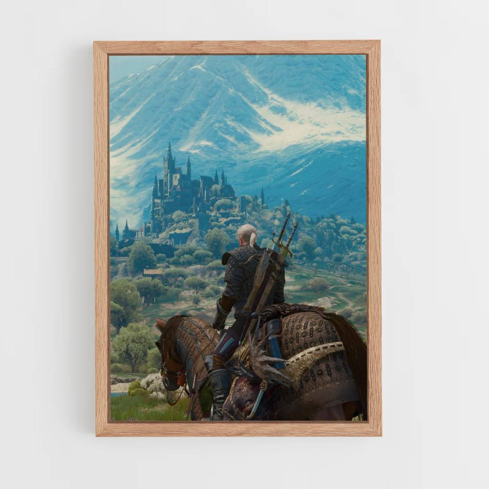 Poster Landscape Geralt of Rivia