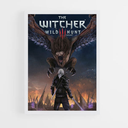 Poster Het Witcher-monster