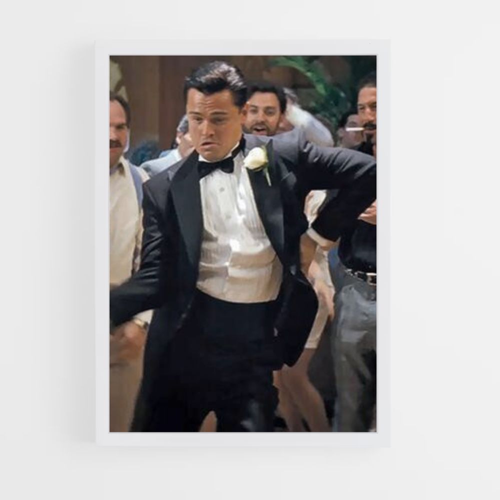 Poster Jordan Belfort Dance