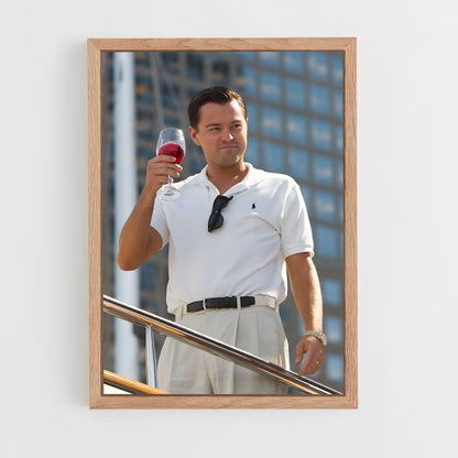 the-wolf-of-wall-street-3 cadre Bois clair
