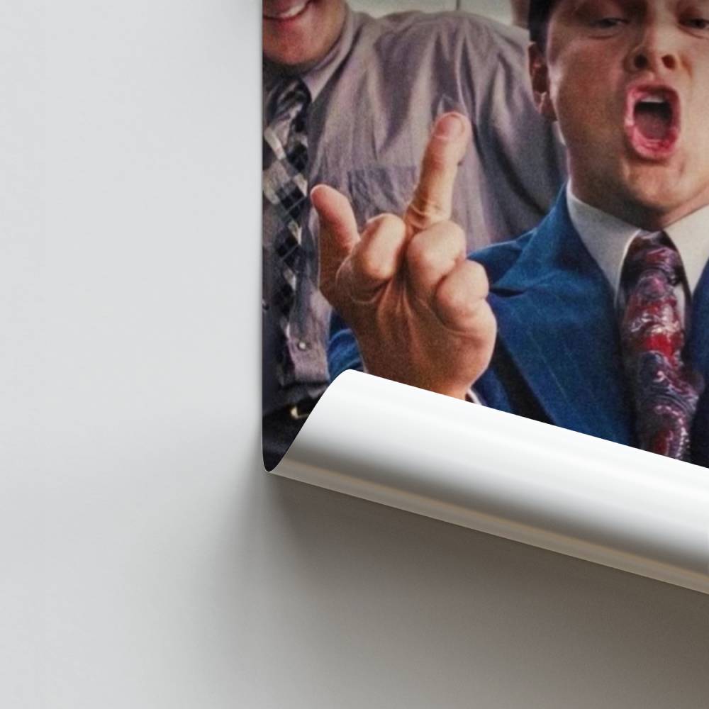 Poster Fingers Jordan Belfort