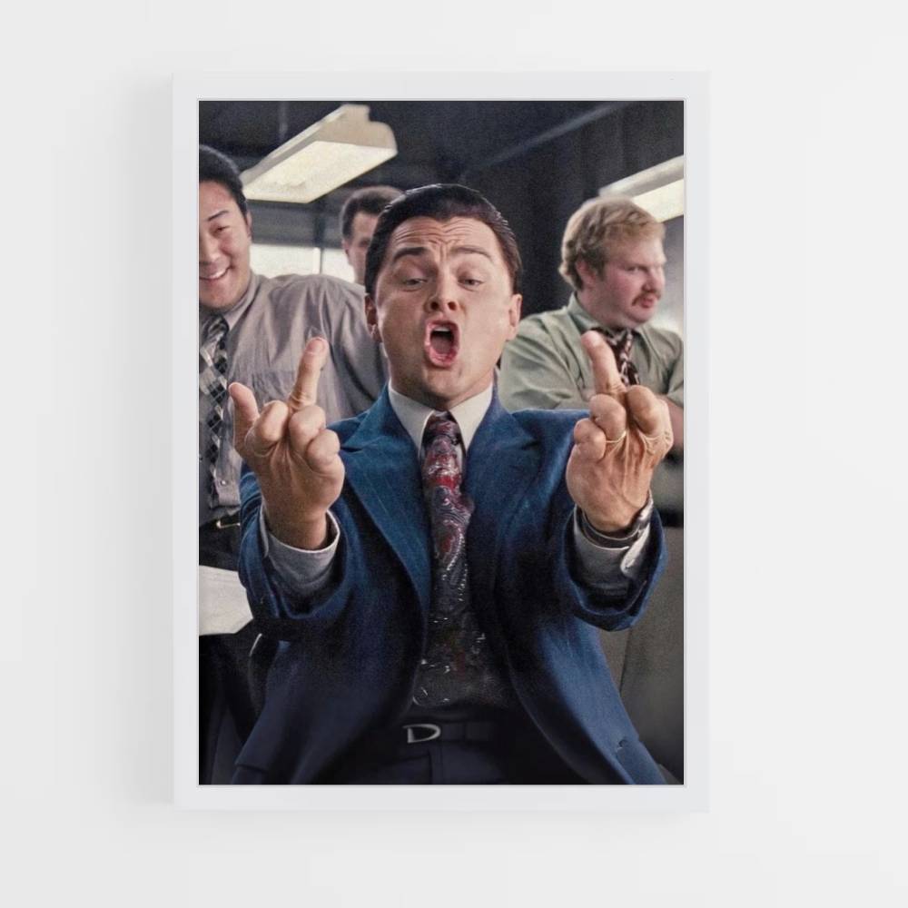 Poster Fingers Jordan Belfort