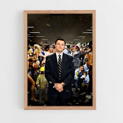 the-wolf-of-wall-street-7 cadre Bois clair