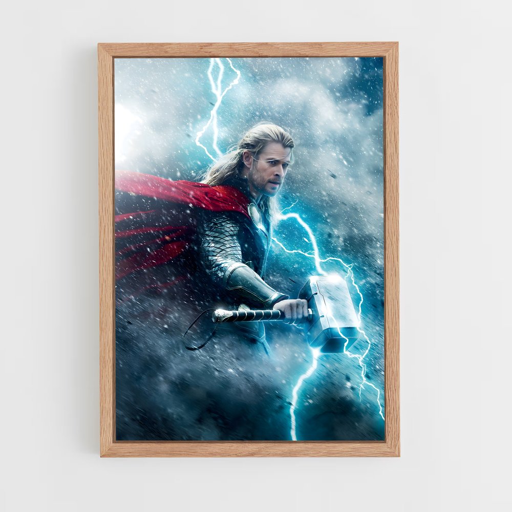 thor-2 cadre Bois clair