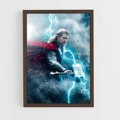 thor-2 cadre Bois foncé