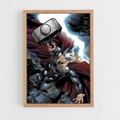 Thor's Hammer Poster