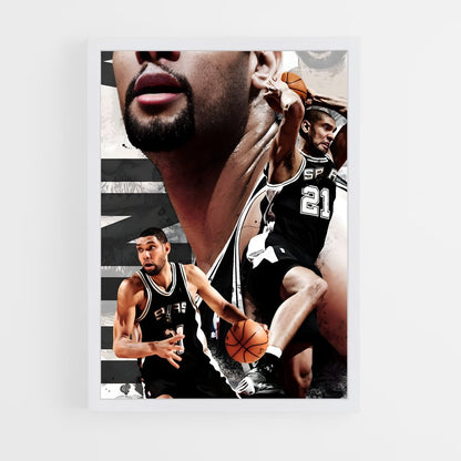tim-duncan-4 cadre Blanc