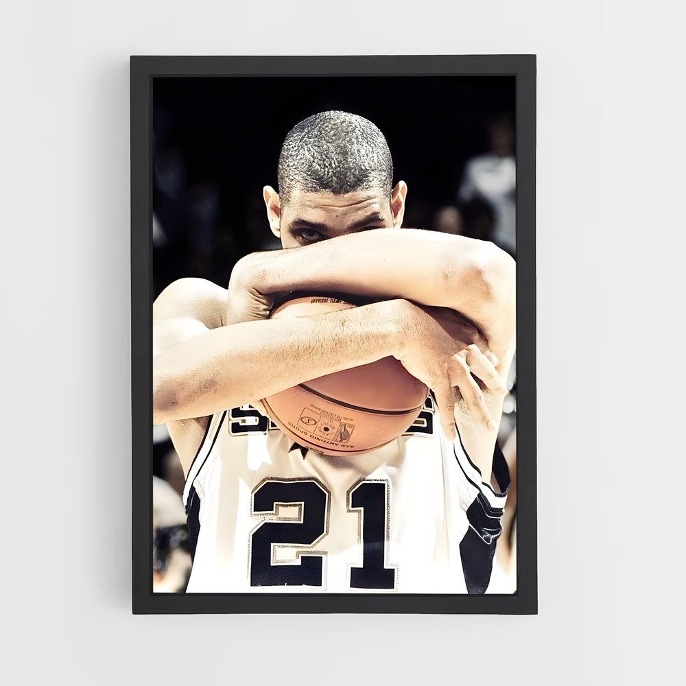 tim-duncan-6 cadre Noir