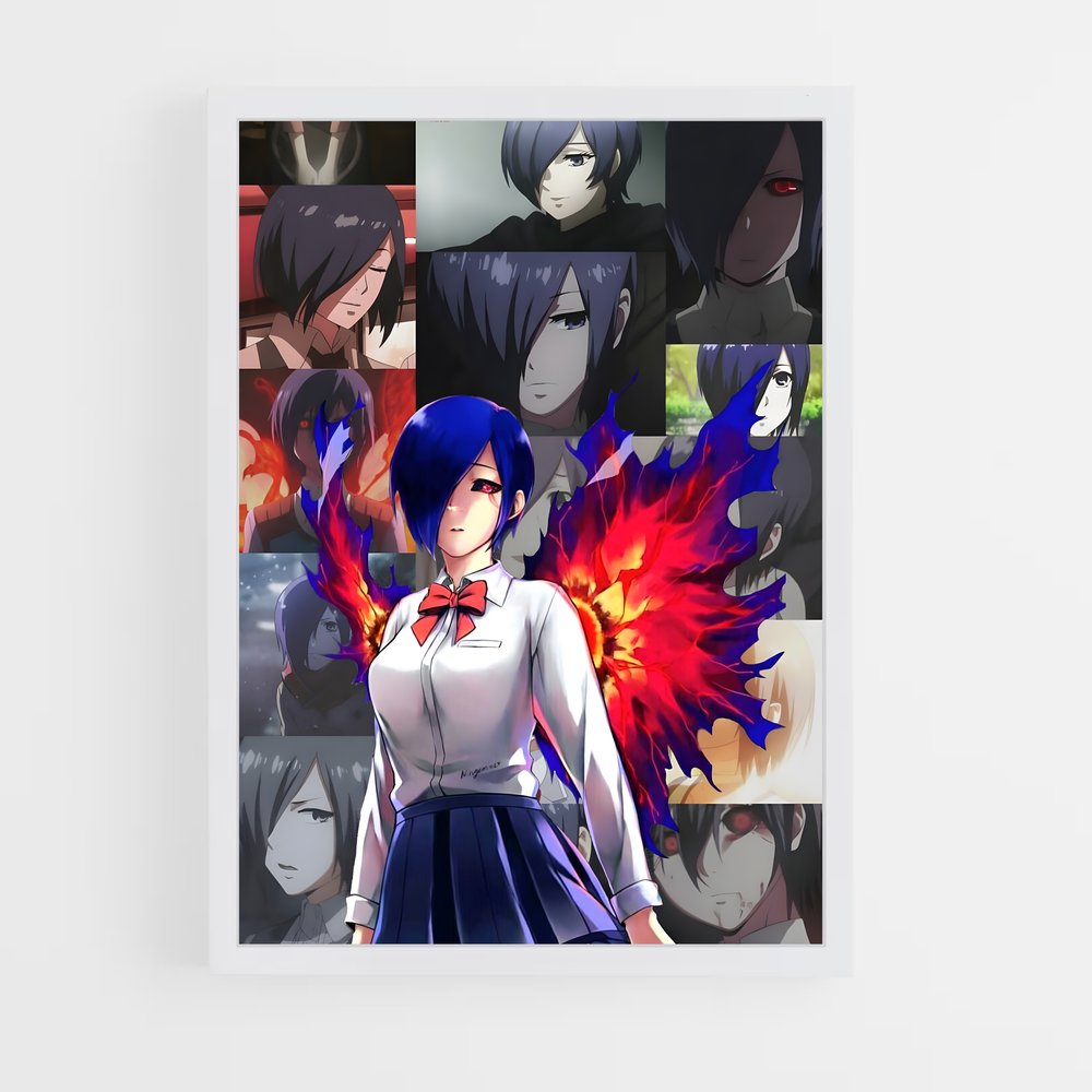tokyo-ghoul-1 cadre Blanc