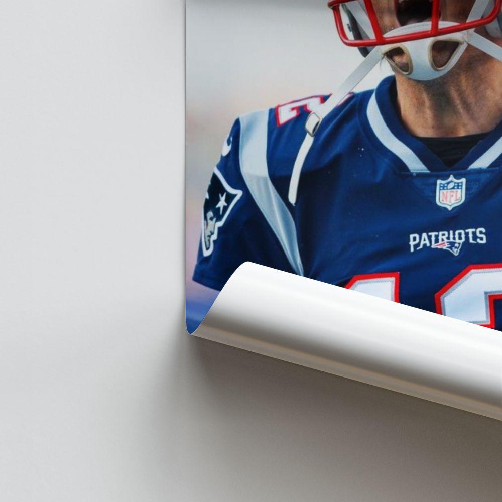 Poster Tom Brady Rage