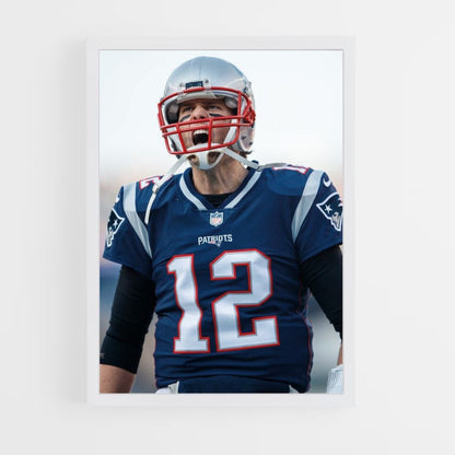 Tom Brady Rage Poster