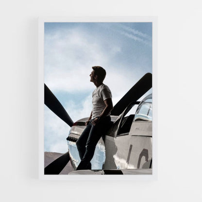 Top Gun Airplane Poster