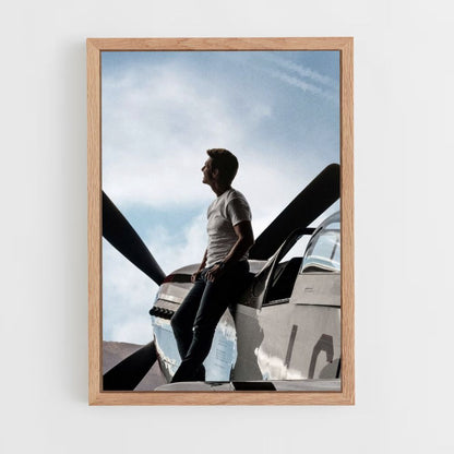 Top Gun Airplane Poster