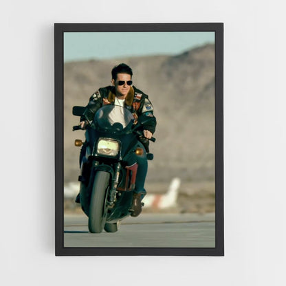 Top Gun Motorcycle Poster