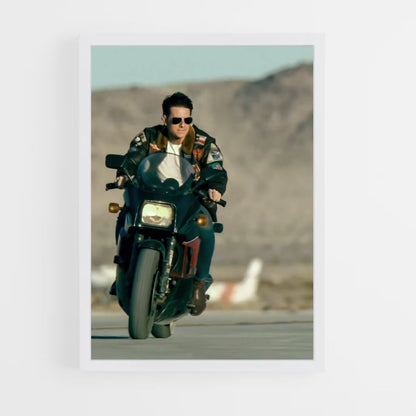 Top Gun Motorcycle Poster