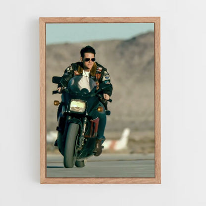 Top Gun Motorcycle Poster