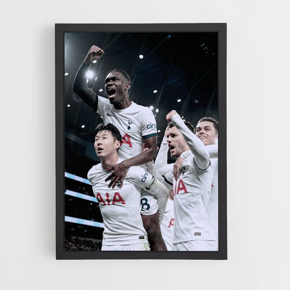 Tottenham Victory Poster