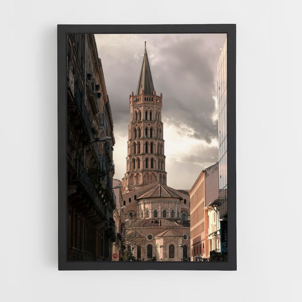 Poster Basilica of Saint Sermin