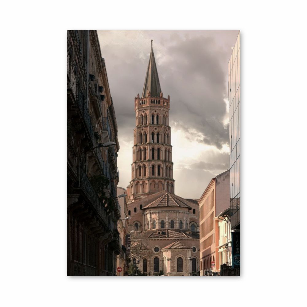 Poster Basilica of Saint Sermin