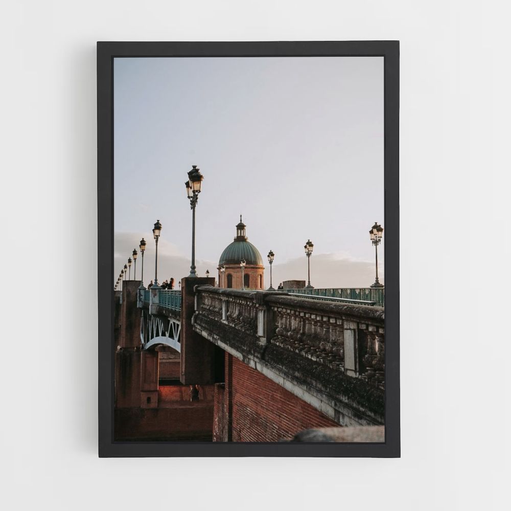 Toulouse Bridge Poster