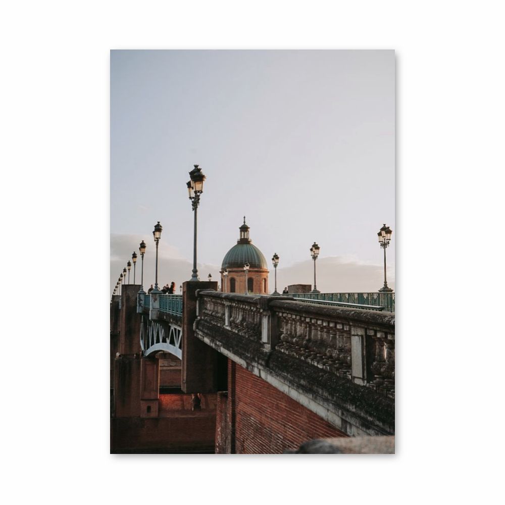 Toulouse Bridge Poster