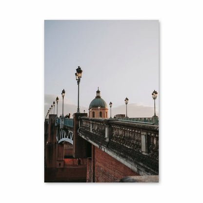 Toulouse Bridge Poster