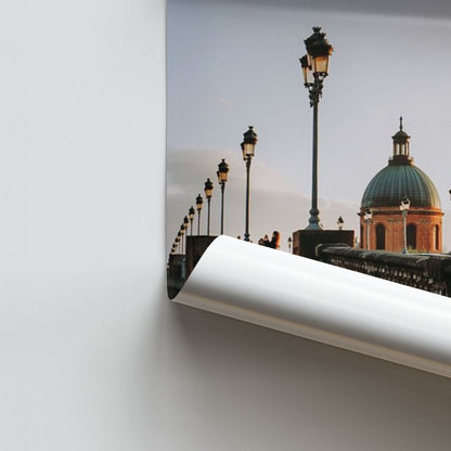 Toulouse Bridge Poster