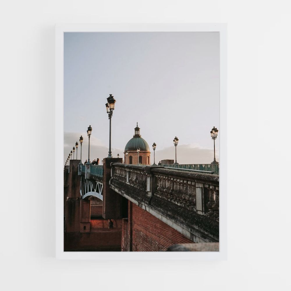 Toulouse Bridge Poster