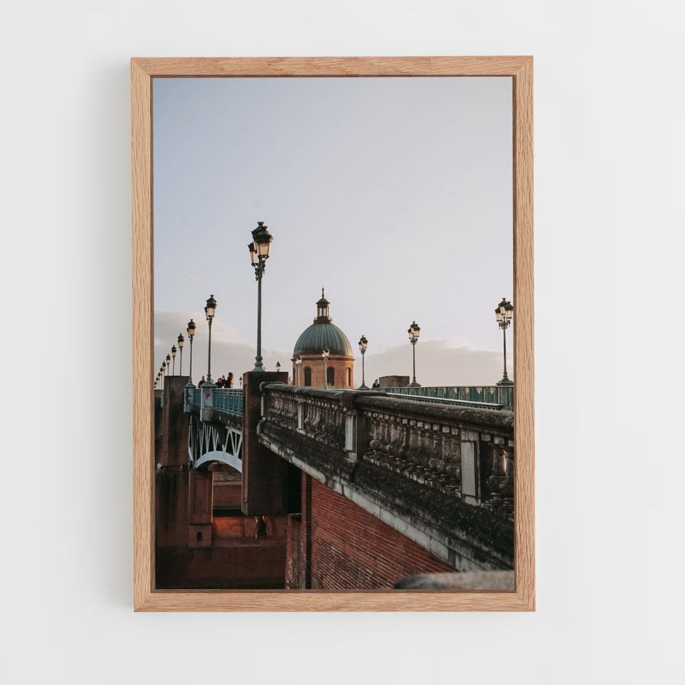 Toulouse Bridge Poster