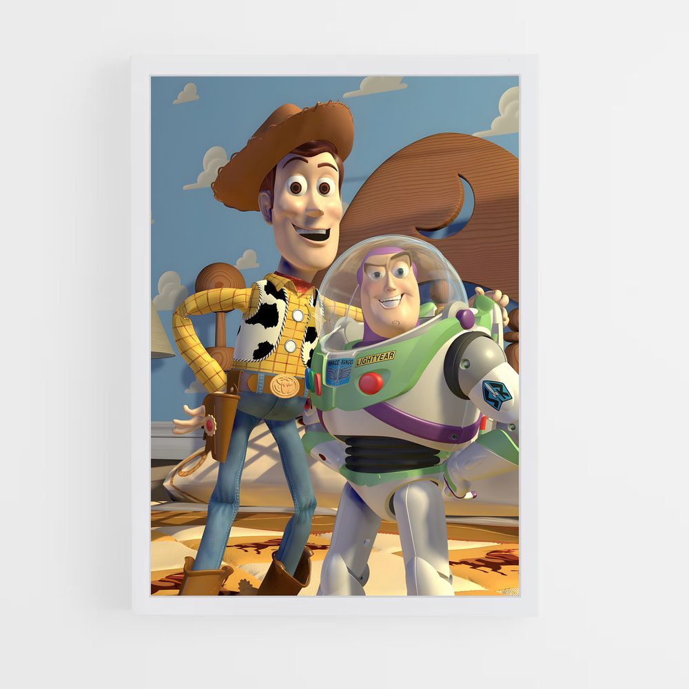 toy-story-4 cadre Blanc