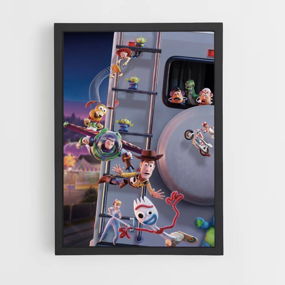 Toy Story Truck Poster