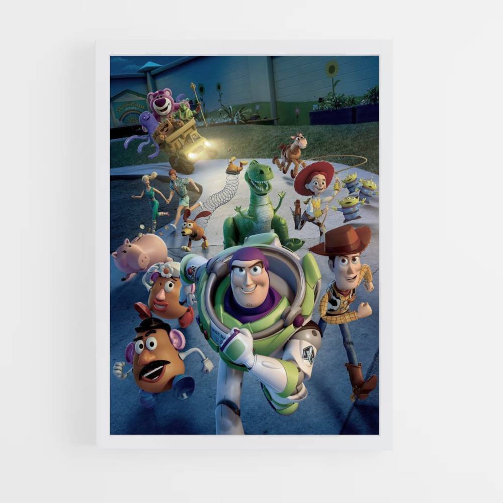 Poster Toy Story Race