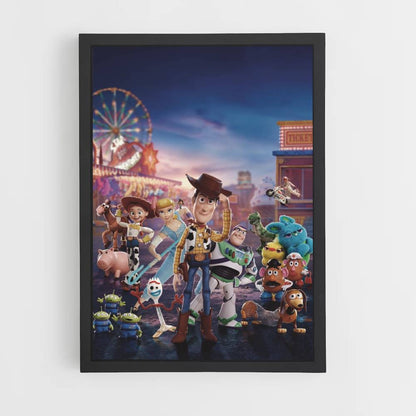 Toy Story Amusement Park Poster