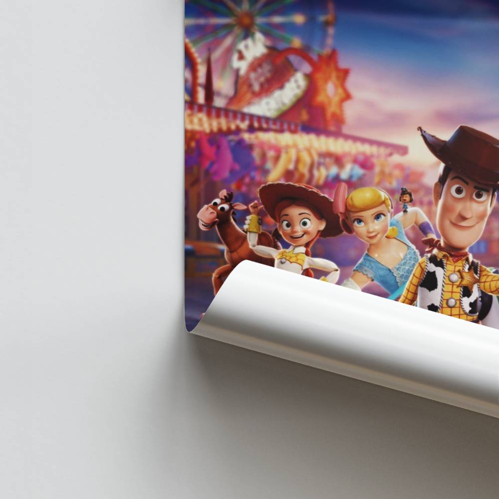 Toy Story Amusement Park Poster