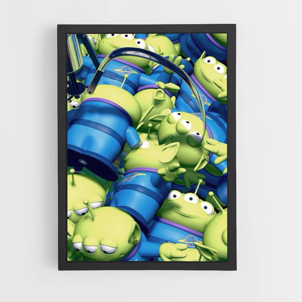 Poster Aliens Toys