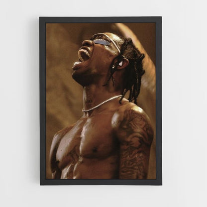 Travis Glasses Poster