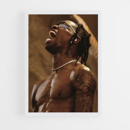 Travis Glasses Poster