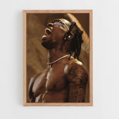 Travis Glasses Poster