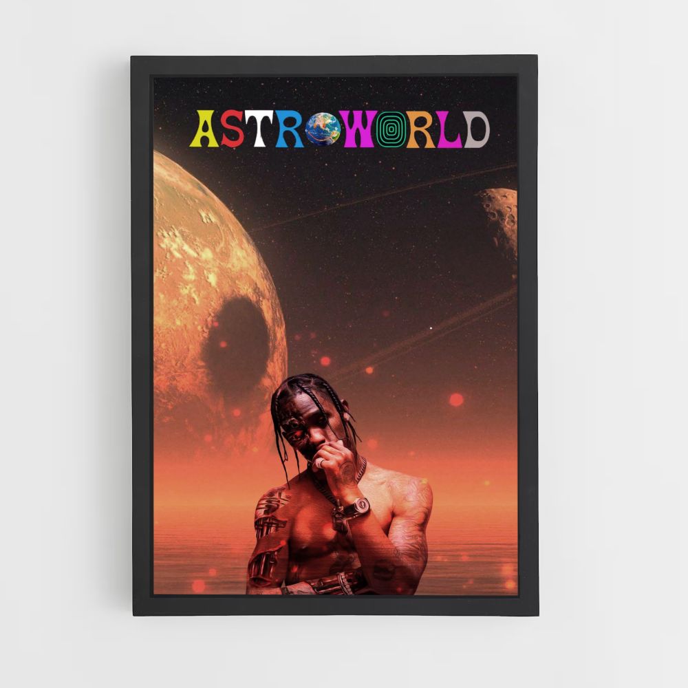 Travis Scott Aesthetic Poster