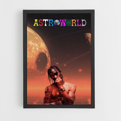 Travis Scott Aesthetic Poster