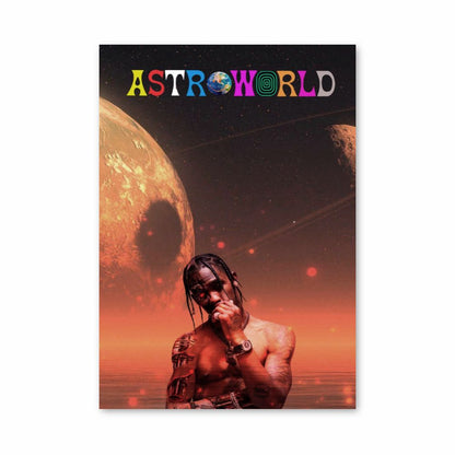 Travis Scott Aesthetic Poster