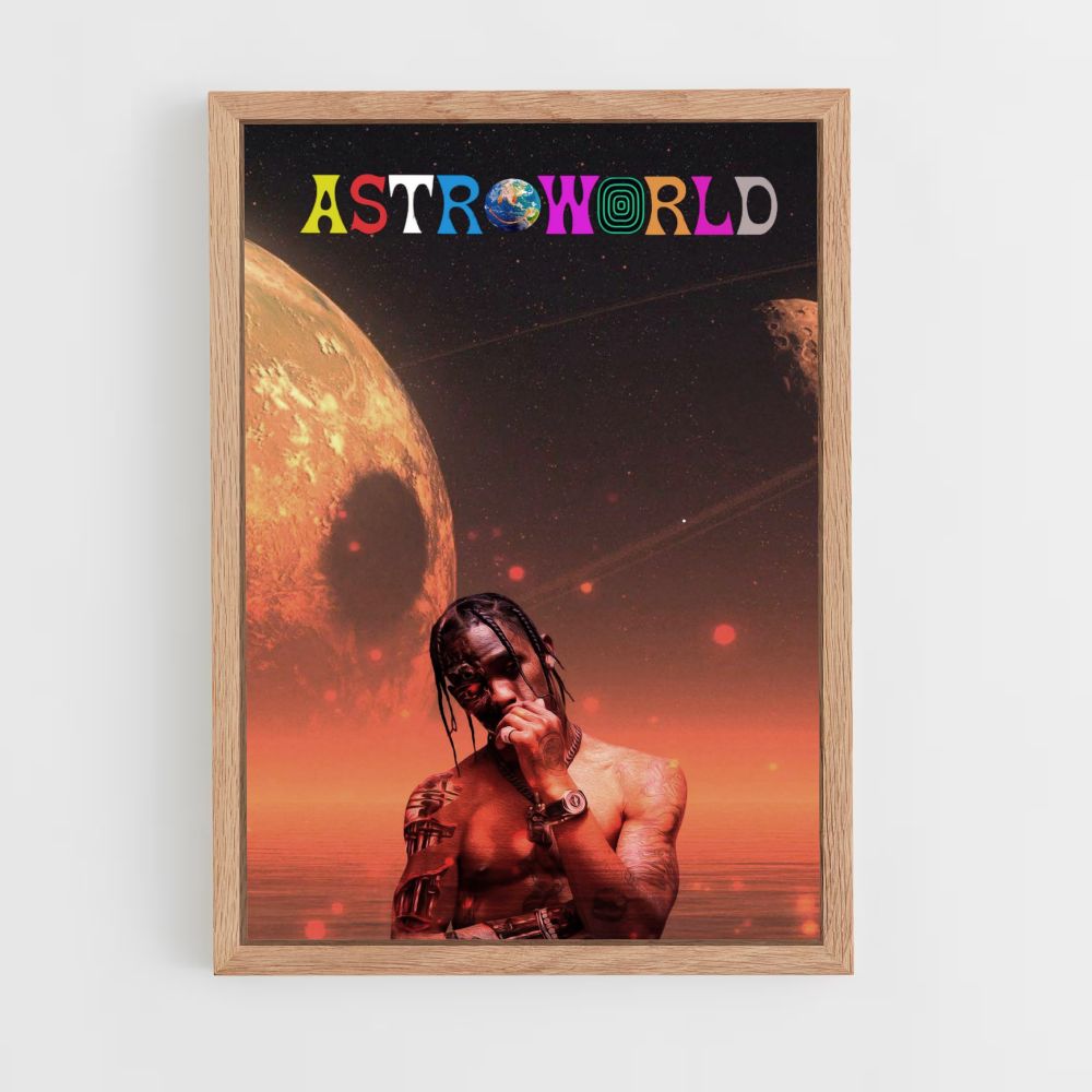 Travis Scott Aesthetic Poster