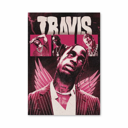 Travis Red Poster