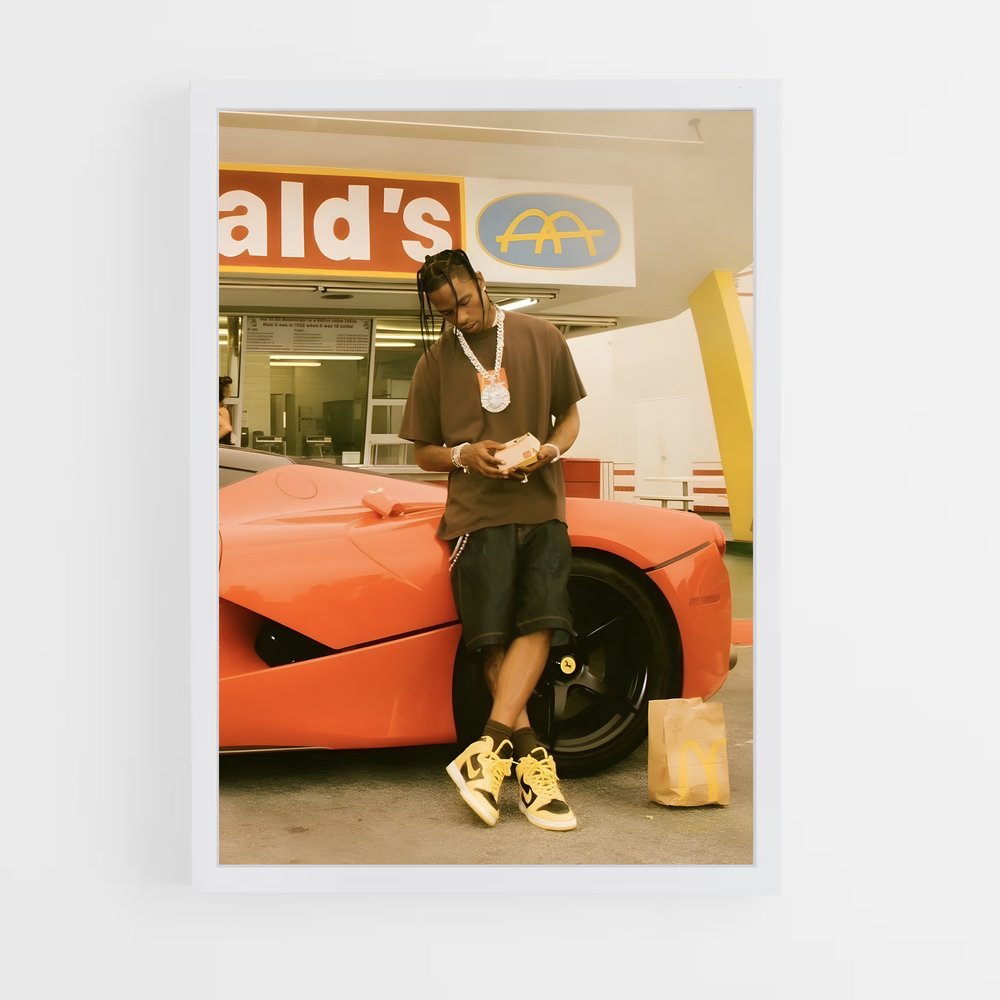 travis-scott-7 cadre Blanc